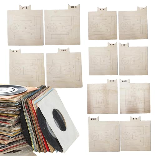 Séparateur de rangement de disques pour classer vos vinyles LP dans le salon