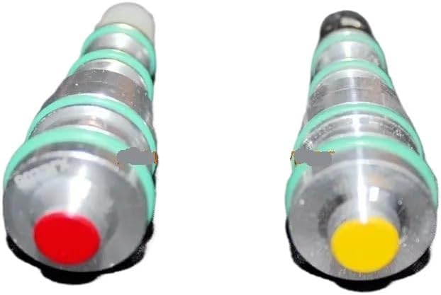 44Psi 40Psi AC Compressor Valve Control Valve Compatible With Buick VW VW Opel DAEWOO Peugeot V5 R12 or R134a(Red 44Psi)