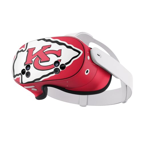 Skin Meta Quest 3S Kansas City Chiefs pour éviter rayures avec autocollant NFL