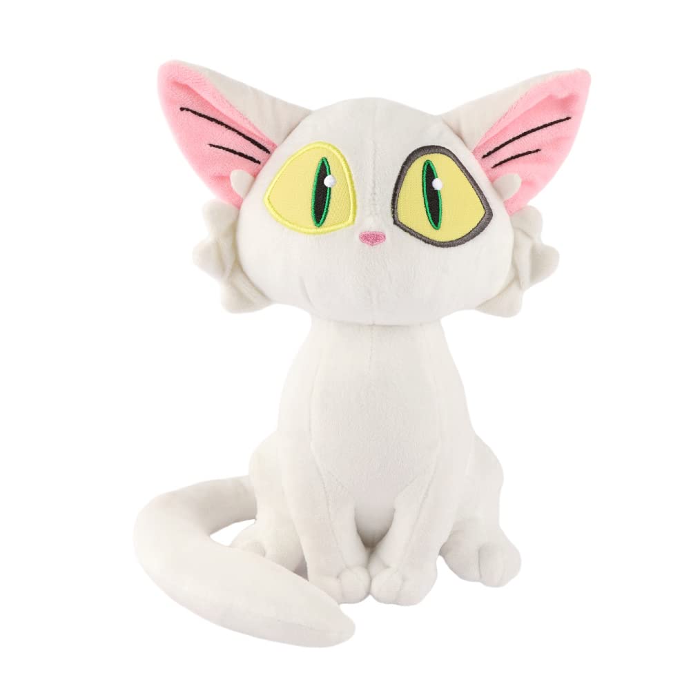 白猫 ぬいぐるみ レース装飾 Amazon.co.jp: Three yang すずめのとじまり アニメ ぬいぐるみ 白猫