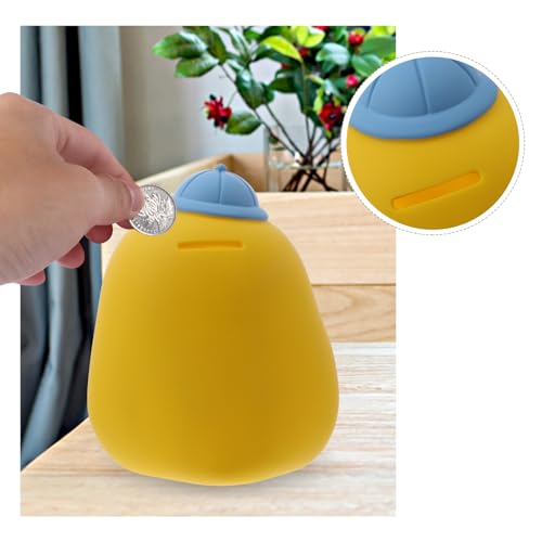 Image of Amosfun Kids Piggy Bank Chicken Money Box Coin Bank Money Saving Bank Anti-Fall Money Storage Pot Animal Figurine Toy Desktop Decoration for Kid Child