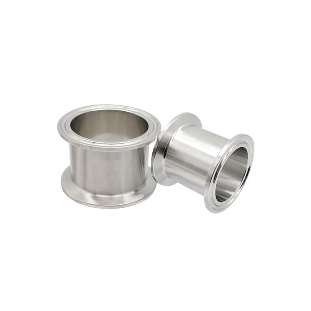 Conector De Brida Sanitaria Homebrew De Acero Inoxidable, Accesorio De Tubería Con Virola De Triple Abrazadera De 1,5 "-4"(SS304102mm K119)