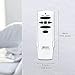 Eogifee Ceiling Fan Remote Control of Replacement for Hampton Bay UC7078T with Light Dimmer, Reverse Direction,3-Speed Control Compatible with CHQ7078T,CHQ8BT7078TCHQ8BT7078,HD6