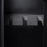 WestWood Luxury 3 Gun Security Lockable Safe Cabinet Storage Shotgun Rifle Firearm With Locks Heavy Duty Steel Black - Image 7