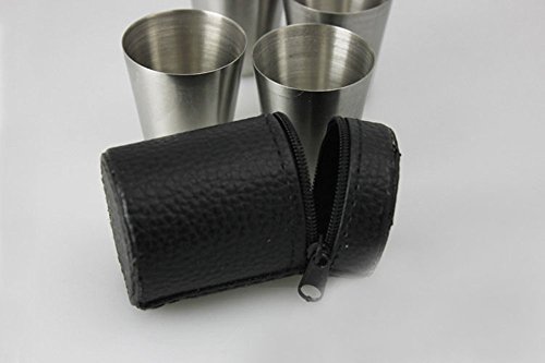 Yueton 43231-42304 Set Of 4 Stainless Steel Shot Cups Drinking Vessel thumb #4