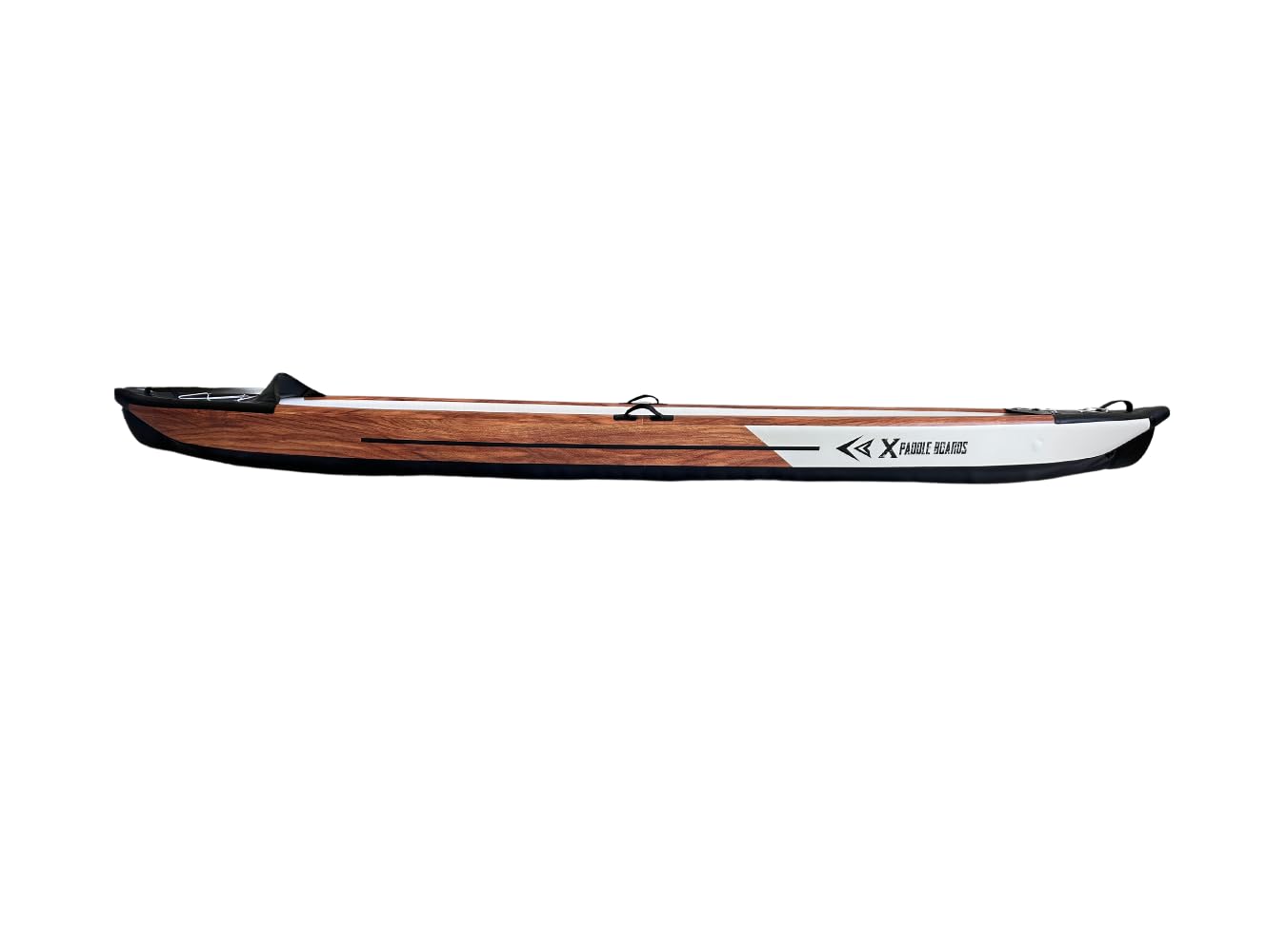 Canoa Kayak Inflable 3 Plazas Dropstitch 490 x 85 x 42 cm K-Black