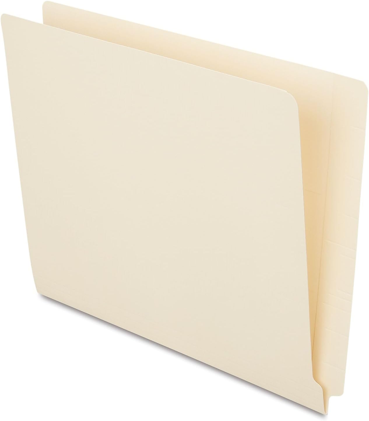 Staples End‑Tab File Folder, Letter Size, Manila, Reinforced Tab, Durable Construction, 250/Box