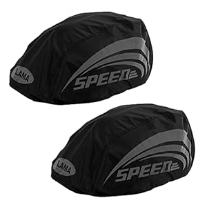 LAMA 2er-Pack Fahrradhelm Regenüberzug