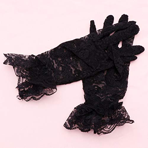 Exceart 3 peças de luvas sexy, conjunto de colchetes, máscara de renda, colchete, sexy, para dramati