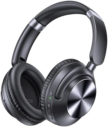 TAGRY Hybrid Active Noise Cancelling Headphones 100H Playtime Wir...