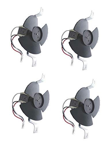 New Compatible with Broan BP19 4 Pack- Fan Assembly Replacement for 41000 Series Range Hood fits 97011220, 1172574, 97005162, S97007966, S97011247 / Other Models in Description