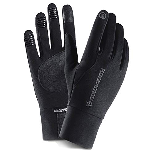 YONGYAO Touch Screen Gloves Motorcycle Scooter Waterproof Winter Bike Fleece Lined-M Cover