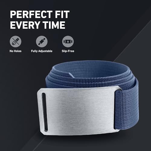 GRIP6 Granite Belt: Durable Belts for Men & Women, Versatile Nylon Tactical Belt for Work, Golf, Casual & Outdoor Use2