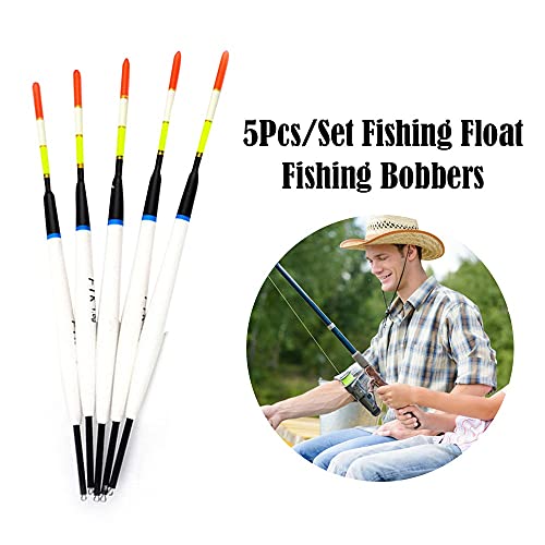 Pêche bouée balsa 3g flotteur vertical carpe accessoire 5pcs - 4