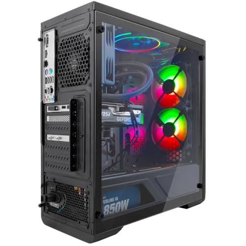 PC Gaming Fisso DeepGaming Venom Intel Core i9-10900F, 32GB RAM, 1TB SSD NVMe + 2TB HDD, GeForce GTX1650 4GB, Windows 10 Preinstallato Senza Licenza. Computer Gaming Fisso - PC Desktop - Immagine 4