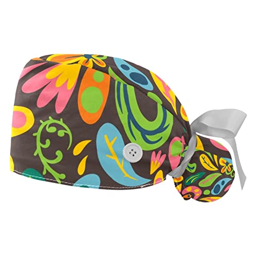 Chapeaux de travail JDEZ amples et casquettes fleuries réglables pour femme et homme