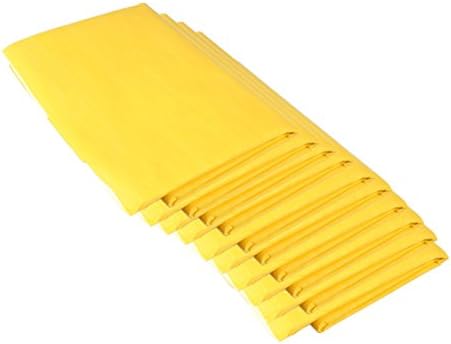 First Voice TS-3519-10 Emergency Heavy Blanket Sterile, 54" x 80", Yellow (Pack of 10)