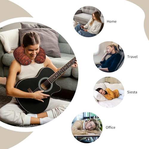 Almohada Cervical de Espuma Viscoelástica Negra miniatura 7