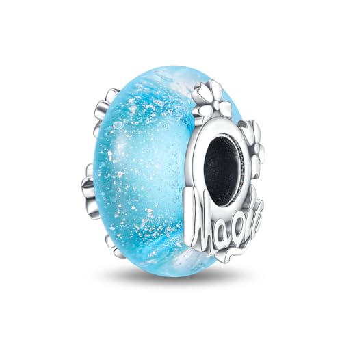 TINSLO Charms Abalorios Colgante para mujer, plata de ley 925, compatible con pulseras y collares Pandora, compatible con pulseras europeas para mujeres y niñas