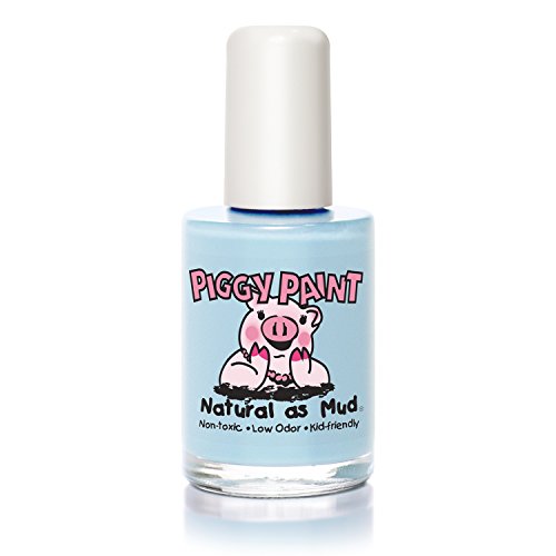 Piggy Paint 100% Non-toxic Girls Nail Polish - Safe, Chemical Free Low Odor for Kids, Clouds of Candy - Great Stocking Stuffer for Kids