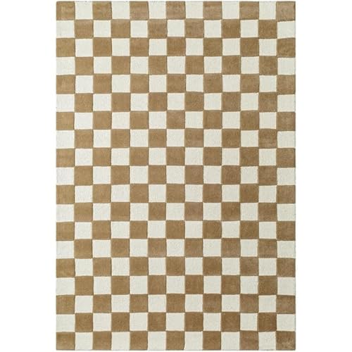 Image of Sifa Carpet Hand Made Tufted Area Rug | Soft Wool Carpet with Cotton Backing | Elegant Home & Office Floor Decor Weight- (18 Pound) Size-(138X198Cm) 4.6x6.6 Feet,