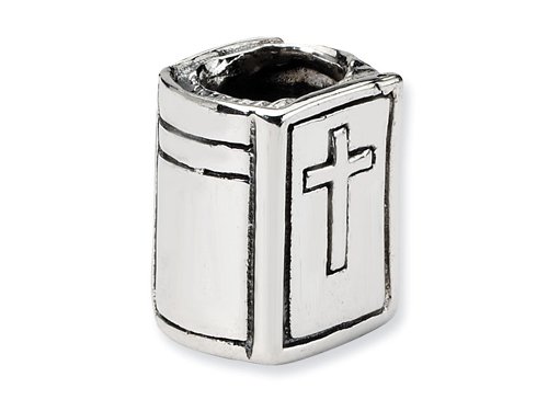 Reflections Sterling Silver Bible Bead/Charm #TOP1