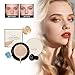 𝙈𝙪𝙨𝙝𝙧𝙤𝙤𝙢𝙃𝙚𝙖𝙙 𝘼𝙞𝙧 Cushion 𝘾𝘾 Cream Foundation, Full Coverage Moisturizing Concealer, Long-Lasting 𝙈𝙖𝙩𝙩𝙚 Finish, Brightens & Evens Skin Tone, All Skin Types Gifts (Beige, one size)