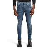 [ジースターロゥ] ジーンズ メンズ デニムパンツ スキニー ストレッチ ブルー Revend Skinny D25756-D829-071-W30/L32