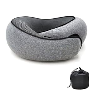 2024 NEW Wander Plus Travel Pillow, Flyhugz Neck Pillow, Wander Plus Travel Neck Pillow, Memory Foam Travel Pillow, Memory Foam Travel Neck Pillow for Airplanes, Travel Neck Pillow