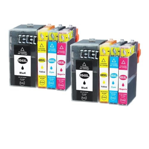 Cartucho de Tinta Compatible con Impresora HP OfficeJet Pro 6812 6830 6815 6835 6230 6820 para 934XL 935XL 934 935