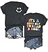 OCURHU Book Lover Shirts for Women Its a Good Day to Read a Book Shirt Funny Graphic Print Crewneck Top Dark Gray L