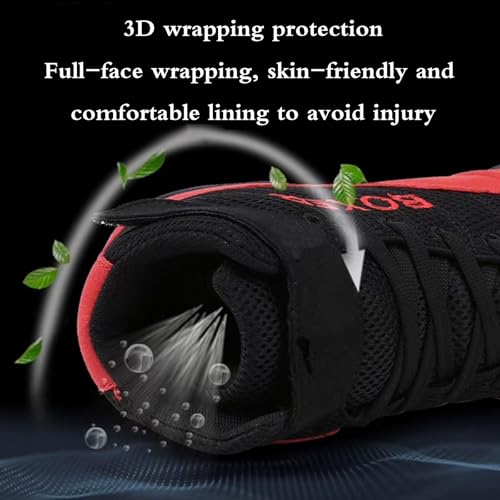 Yummsion Zapatillas De Boxeo De Lucha,Zapatos Boxeo Hombre,Boxing Shoes,Botas Wrestling,Secos Y CóModos,Grueso,Resistente Al Desgaste,para Deportes,Combate,Wrestling,Fitness,Marciales,Juvenil - imagen 3