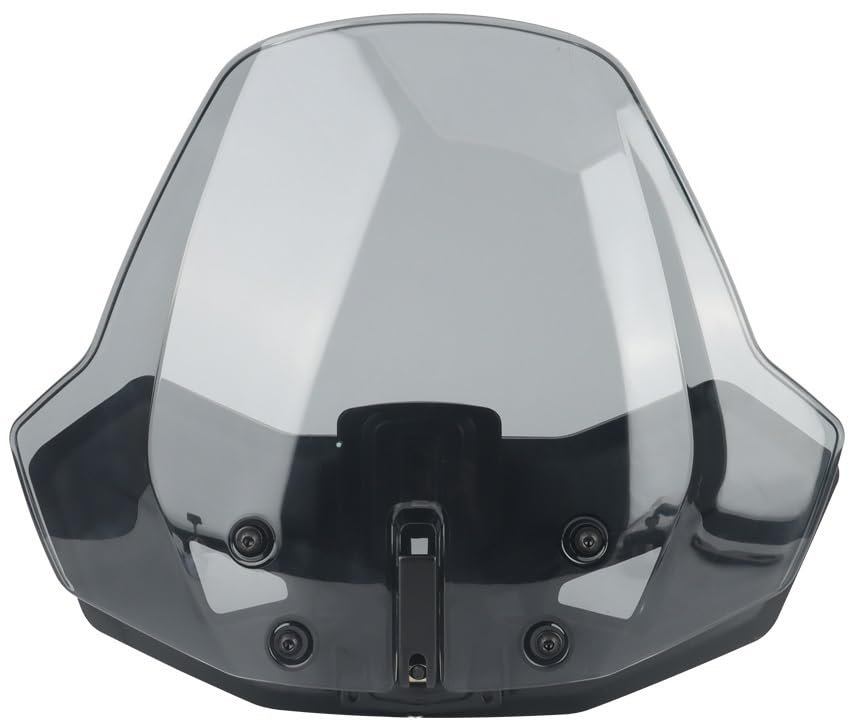 Pare-brise réglable moto pour Can-Am Ryker 900 et 600 de 2019 à 2023 déviateur de vent fumé