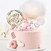 6-Pack Gold Cake Topper Set, Double-Sided Glitter, Acrylic Happy Birthday Cupcake Toppers, Birthday Decorations for Children or Adults.