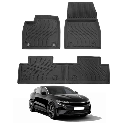 Tapis de sol Megane E-Tech durables de marque YEE PIN pour un habitacle impeccable