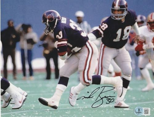 MIKE ROZIER PITTSBURGH MAULERS USFL BECKETT AUTHENTICATED ACTION SIGNED 8x10 - Autographed NFL Photos