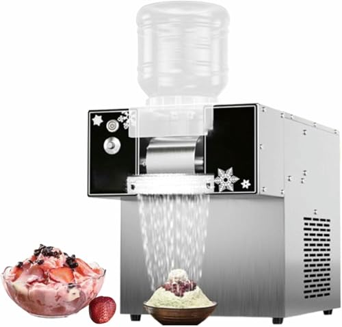 Generic Schneeflocken Eismaschine Edelstahl Gastroeiswürfelbereiter