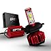 OPT7 FluxBeam LED Headlight Single Bulb for Motorcycle - H4 w/Clear ARC-LENS Beam Bulbs - 60w 3,500Lm 6K Cool White CREE - 2 Yr Warranty