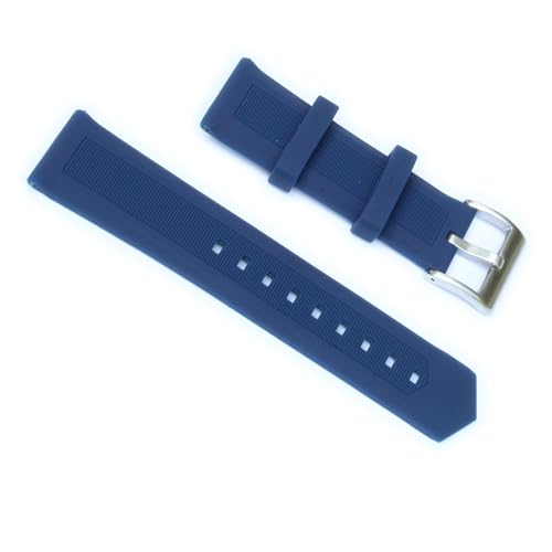 Image of WAMD Quick Release Silicone Rubber Watch Straps - Mercury - 18mm, 20mm, and 22mm Watch Straps for Watches.