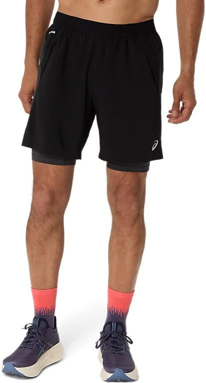 ASICS Men's Road 2-N-1 7IN Short Running Apparel