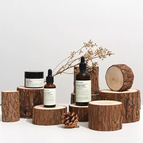 9 STKS Origineel Ontwerp Natuurlijke Bos Hout Product Fotografie Achtergrond Prop Set, Natuurlijke Bos Hout Rekwisieten voor Fotoshoot