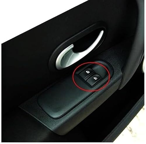 SPGSGMGTXT Bouton commutation vitre électrique Interrupteur de vitre électrique principal Pour Clio 4 IV 2012-2019 254118044R – vue 3