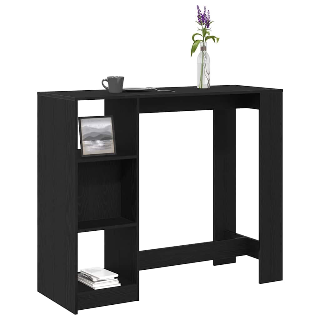 vidaXL Mesa de Bar 124 x 46 x 103.5 cm Madera de ingeniería