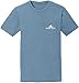Koloa Classic Wave Pigment Dyed Pocket T-Shirt-Mist-2XL