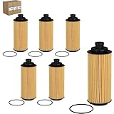 OIL FILTER FOR 12636838 TRAILBLAZER 2012-2014 and Cap Seal (O-Ring)(Pack of 6)