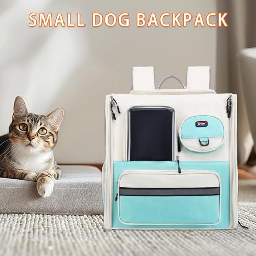 Bolsa de transporte para perros pequeños transpirable y ligera 3