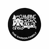 Artsadd Custom Camping Spare Tire Cover, Personalized Your Name&Text Waterproof Dust-Proof Universal...