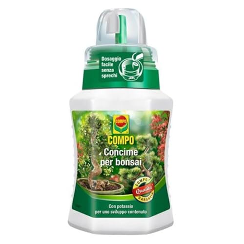 La zappa Concime liquido per bonsai fertilizzante rinverdente, evita la caduta delle foglie 250 ml