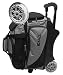 KAZE SPORTS 2 Ball Bowling Roller, Black/Gray
