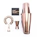 FABV Set di 4 pezzi di lusso per cocktail Boston con libretto di ricette, set da cocktail in rame oro rosa – Set regalo per cocktail Mixology Bartender Kit